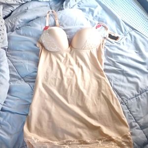 Brand new Spanx nude lace full slip